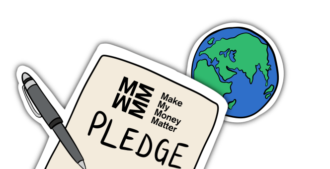 Pledge document and earth